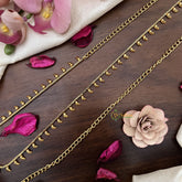 Vriksham Designer Gold Look Alike Thin Hipchain-G20089